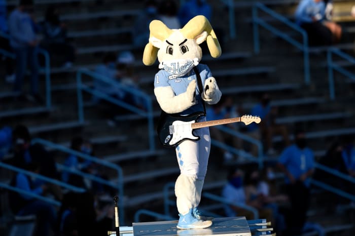 UNC football mascot Rameses
